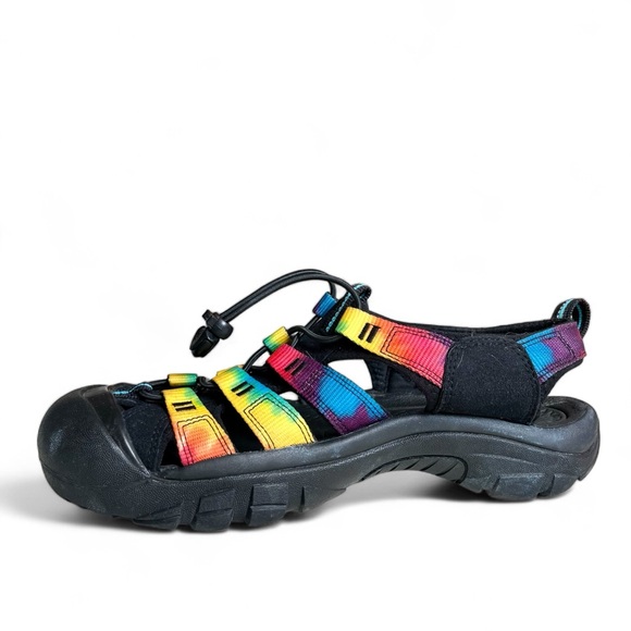 KEEN Newport H2 Retro Original Tie Dye Rainbow Pride Sandals Womens Size US 10 - Picture 7 of 12